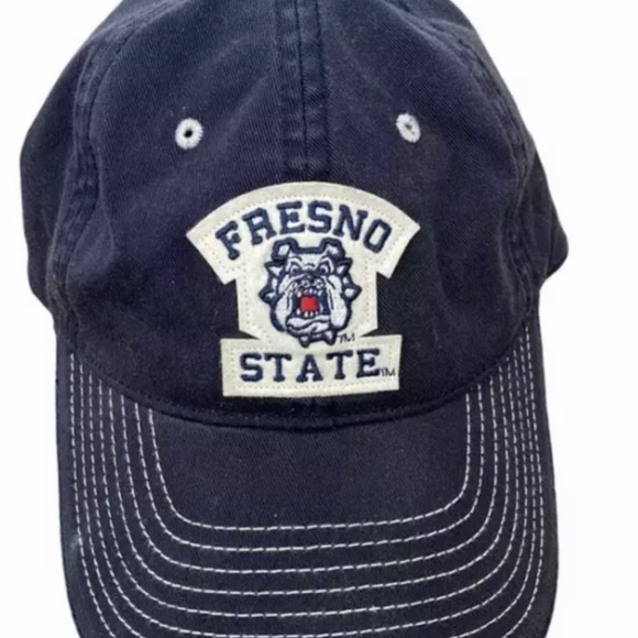 🔥 Vintage Fresno State Bulldogs Hat Cap NCAA Football Top 25 Retro - Picture 1 of 4